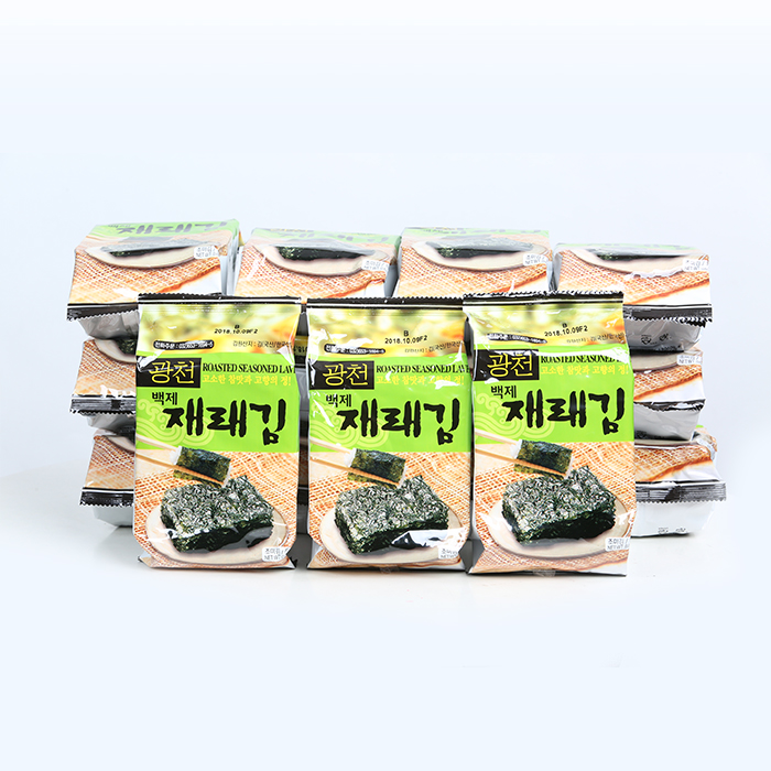 광천백제 재래식탁김 1box(18g-15봉)