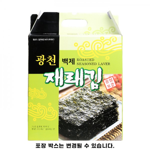 광천백제 재래식탁김 1box(18g-15봉)