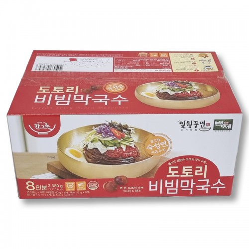 도토리 비빔막국수 1box 8인분