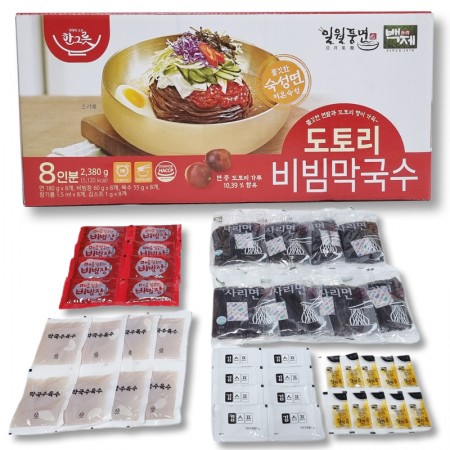 도토리 비빔막국수 1box 8인분